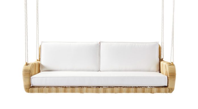 Springwood Hanging Daybed, Woven Furnishings, Serena & Lily