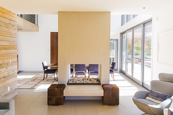 Two-Sided Fireplaces