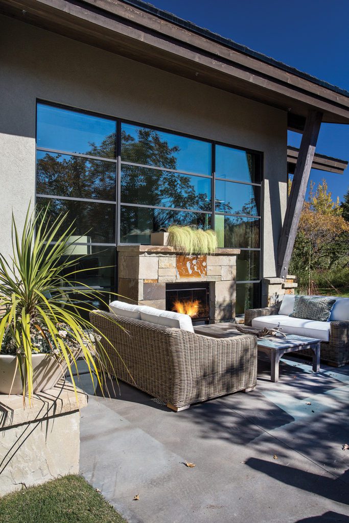 Two-Sided Fireplaces