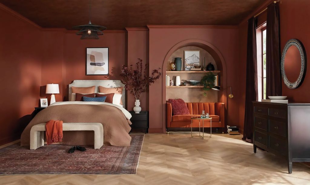Warm Mahogany, Color of the Year by Glidden